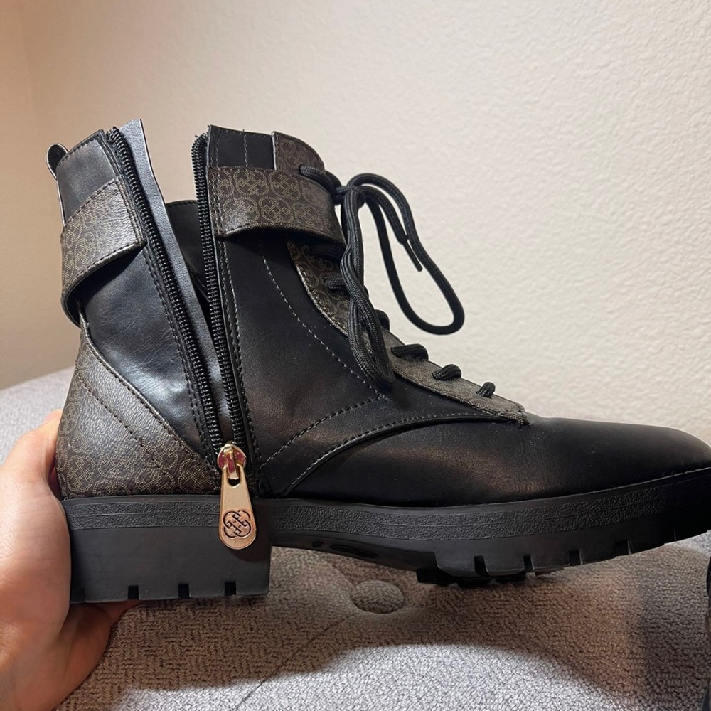 daisy fuentes boots Brown And Black